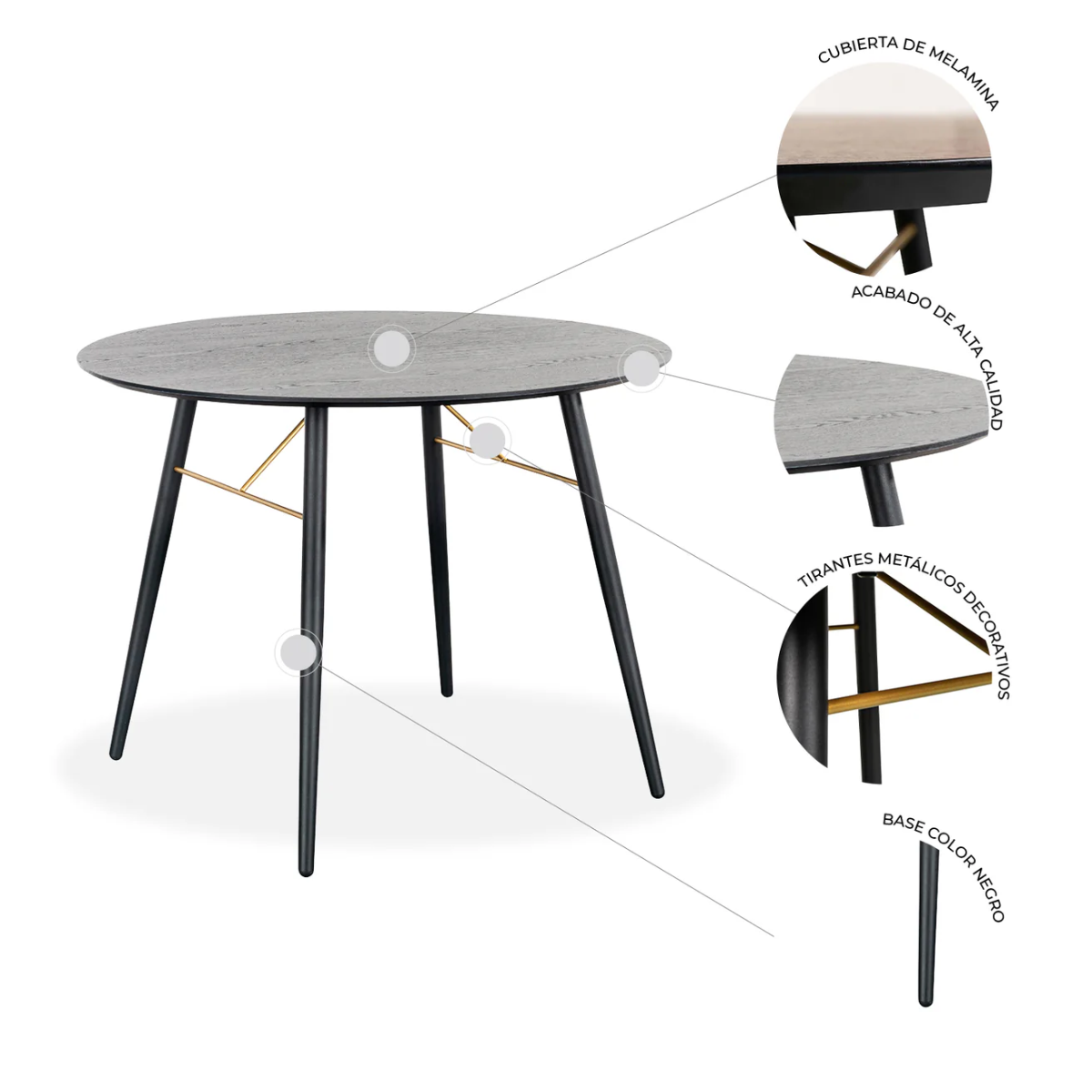 Mesa de Comedor Onno 100