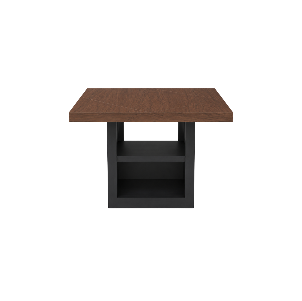 Mesa Kiub Melamina Tzalam c/negro