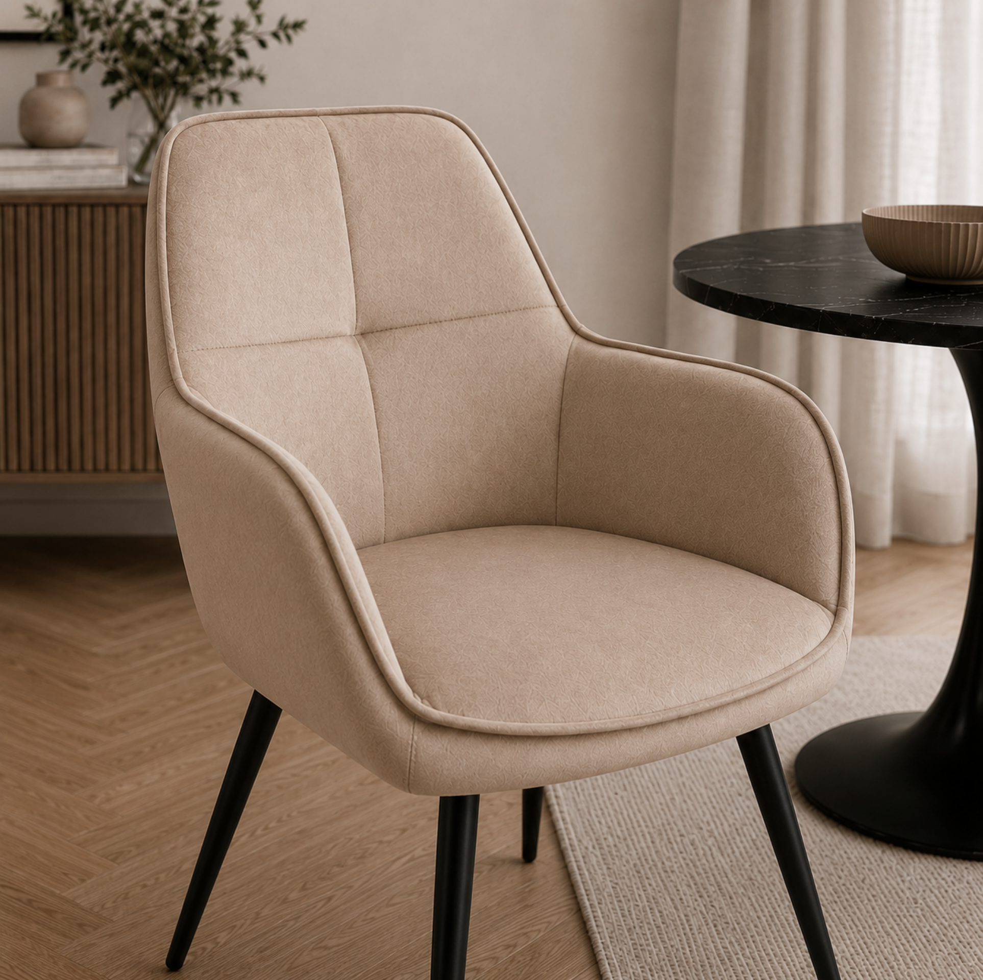 Silla Alcudia Taupe