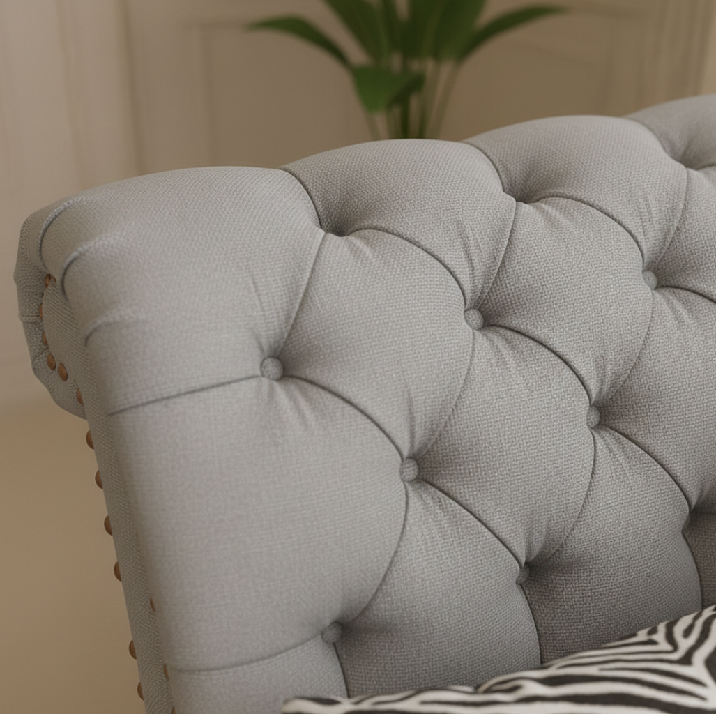 Diván Catherine Luxe Gris