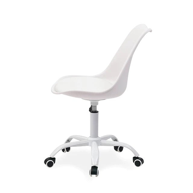 Silla Ejecutiva Croswod Estilo Eames base Blanca
