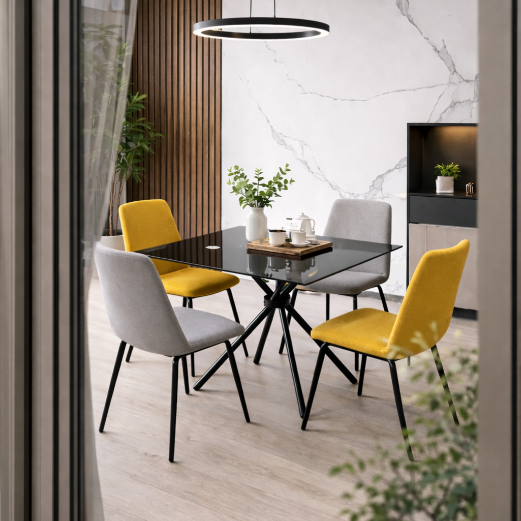 Mesa Luca Negra 80x80