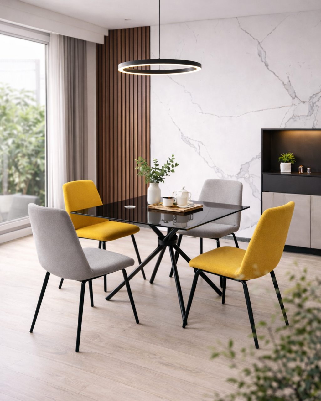 Mesa Luca Negra 80x80