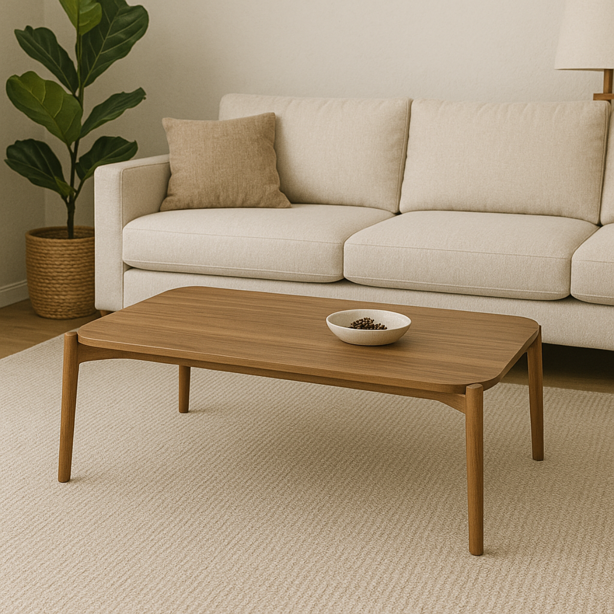 Mesa de Centro Rectangular Palu