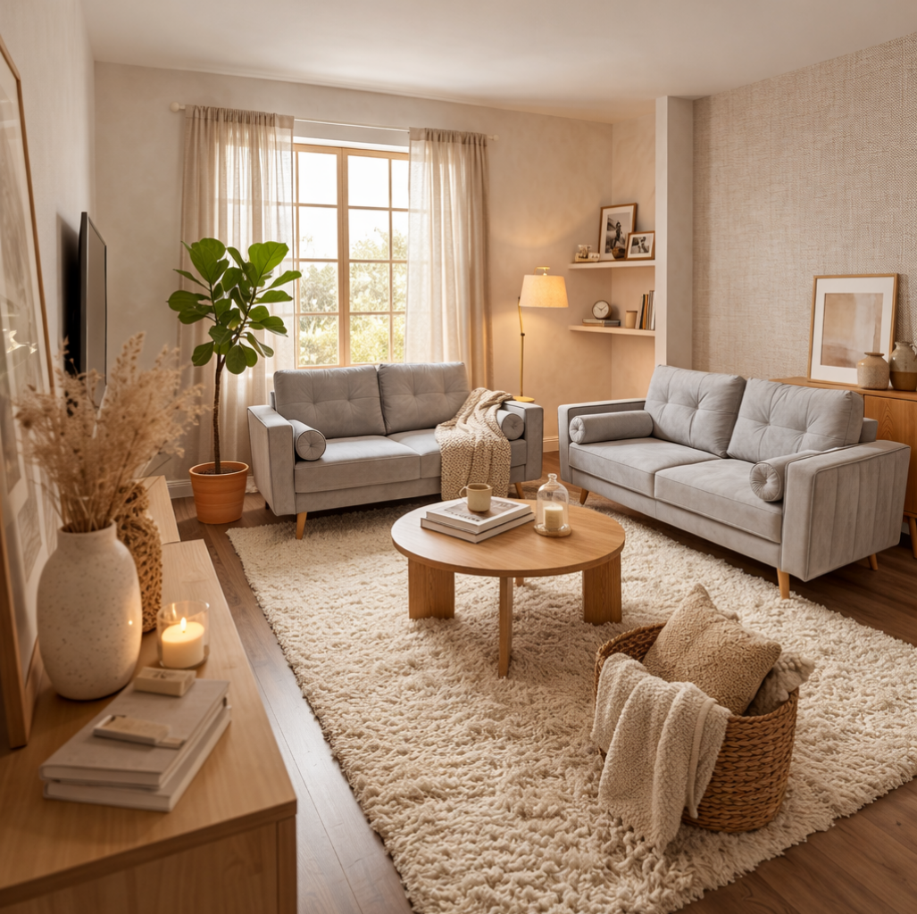 Sala Edimburg Sofá y Love Seat