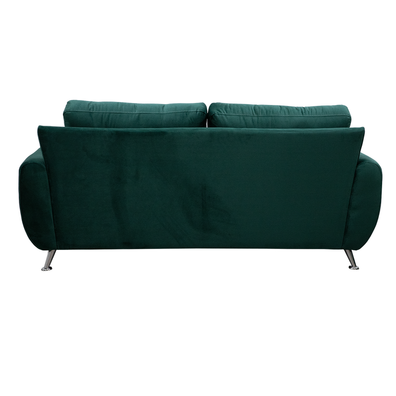 Sala Kenia Sofá y Love Seat Esmeralda