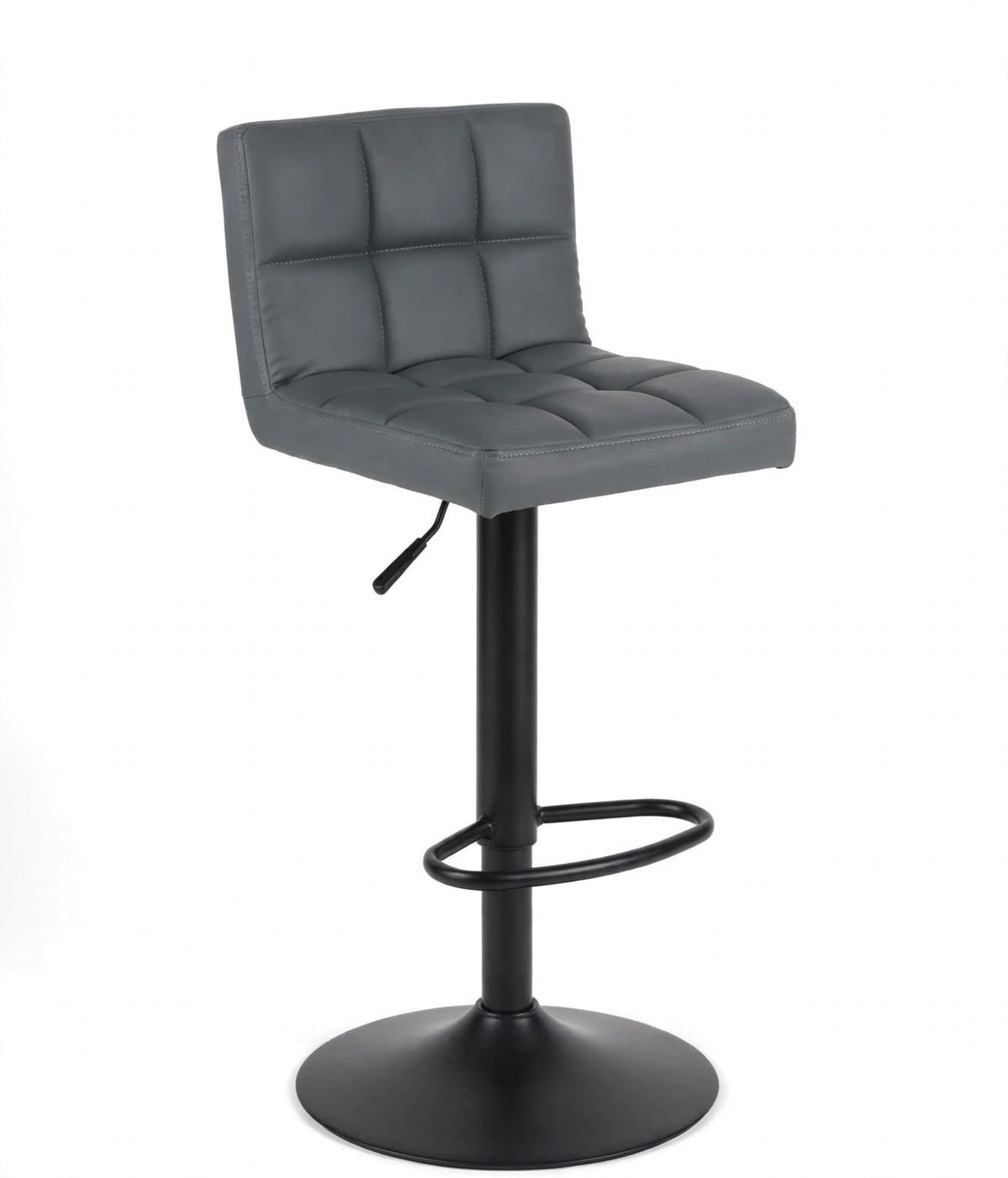 Banco Square Negro con Gris
