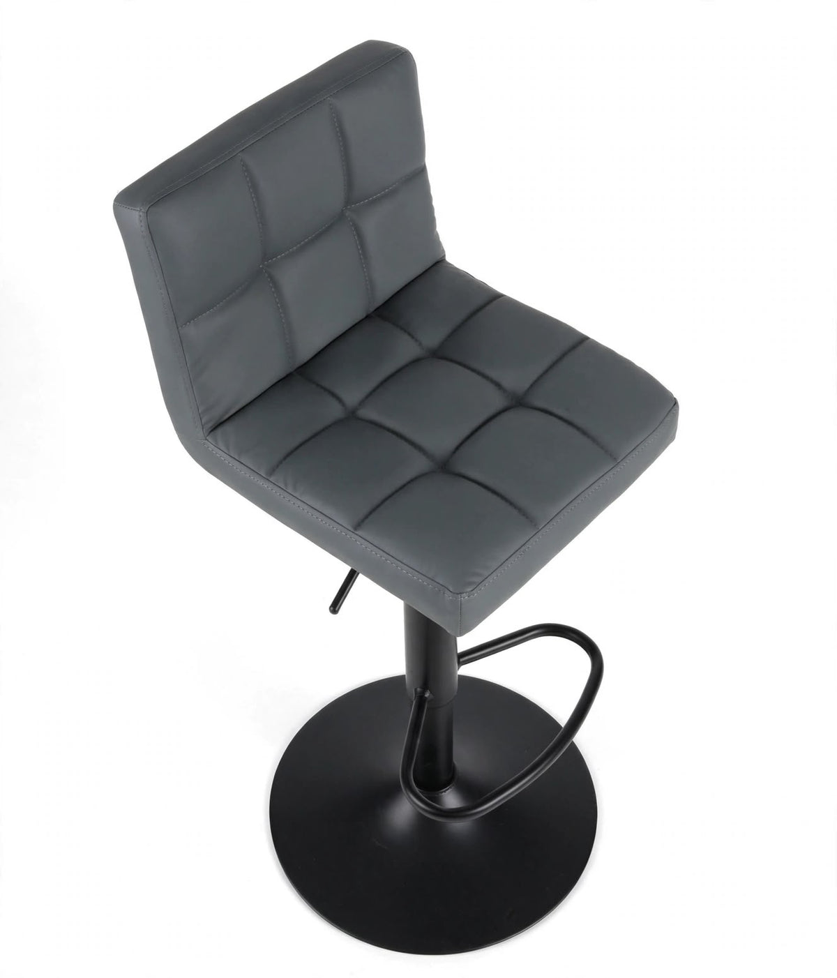 Banco Square Negro con Gris