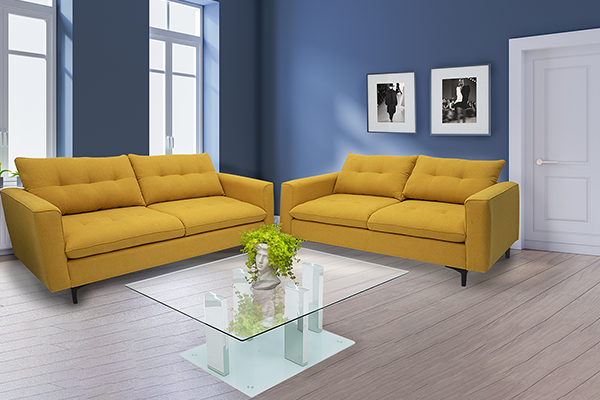 Sala 3 - 2 Libyan Sofá y Love Seat