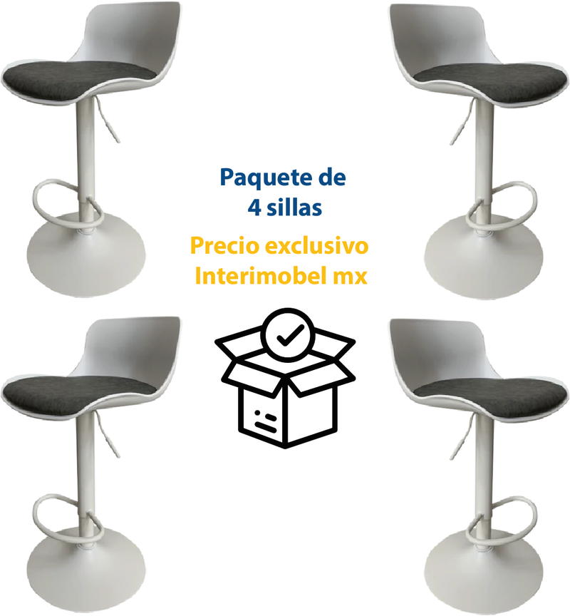 Paquete de 4 Bancos Rick